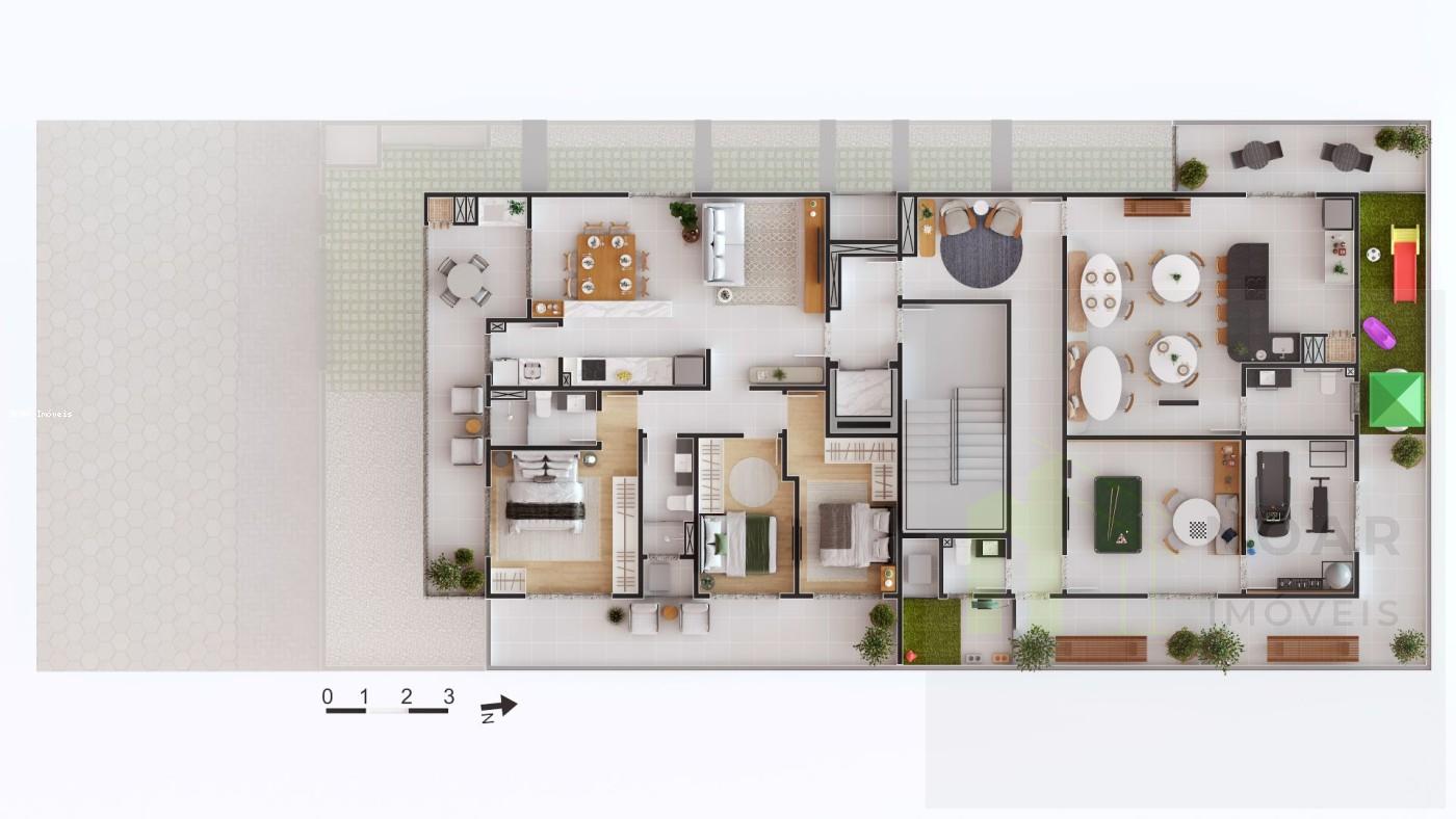 Planta rea de lazer