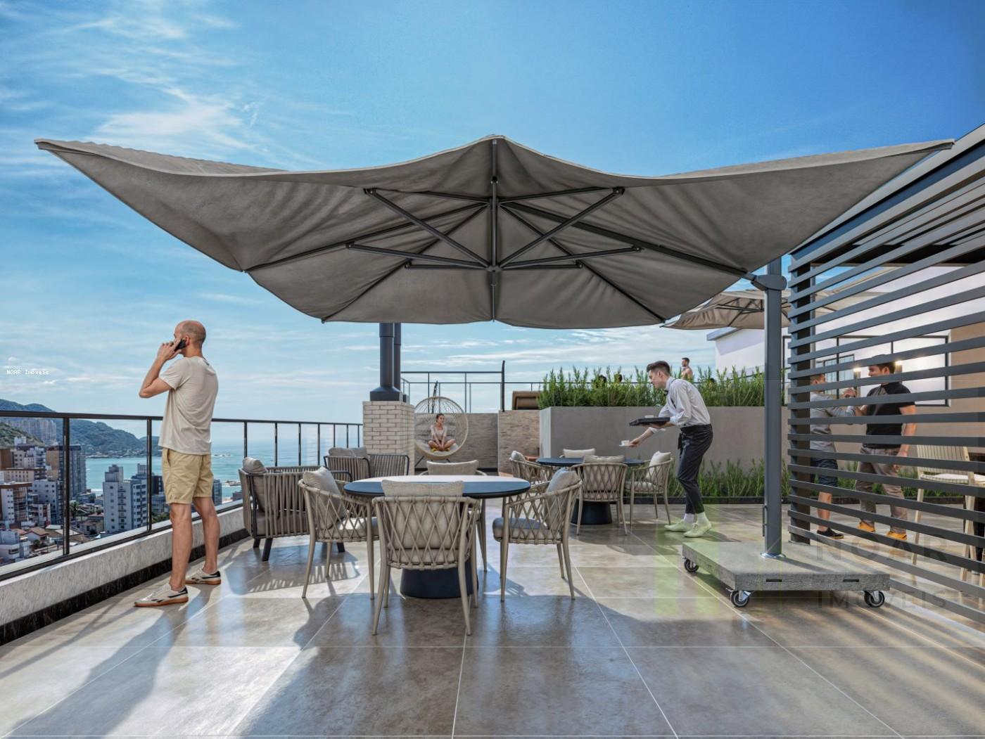 rea de lazer rooftop